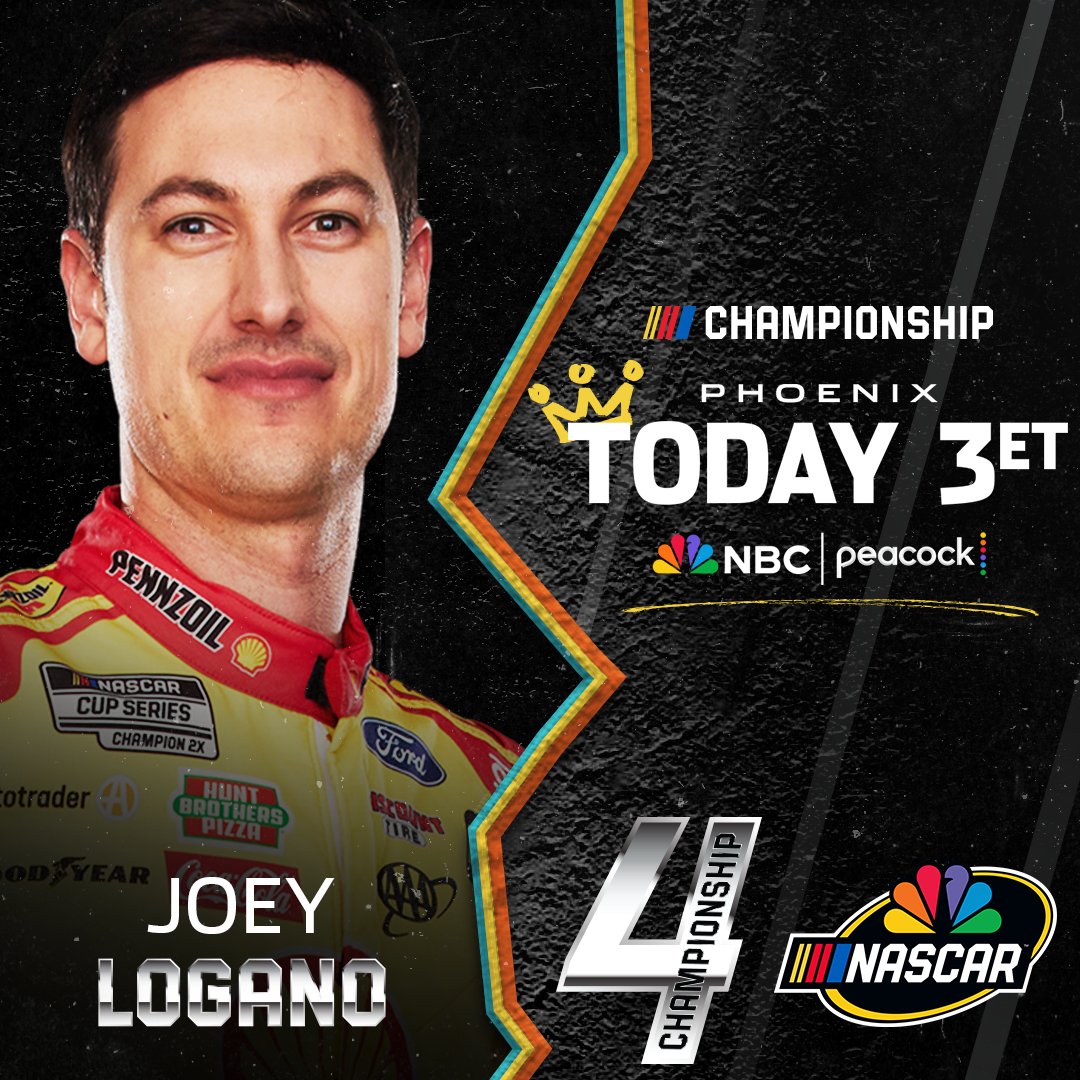 REPOST if Joey Logano is your pick to win the NASCAR Cup Series championship today! 🏆