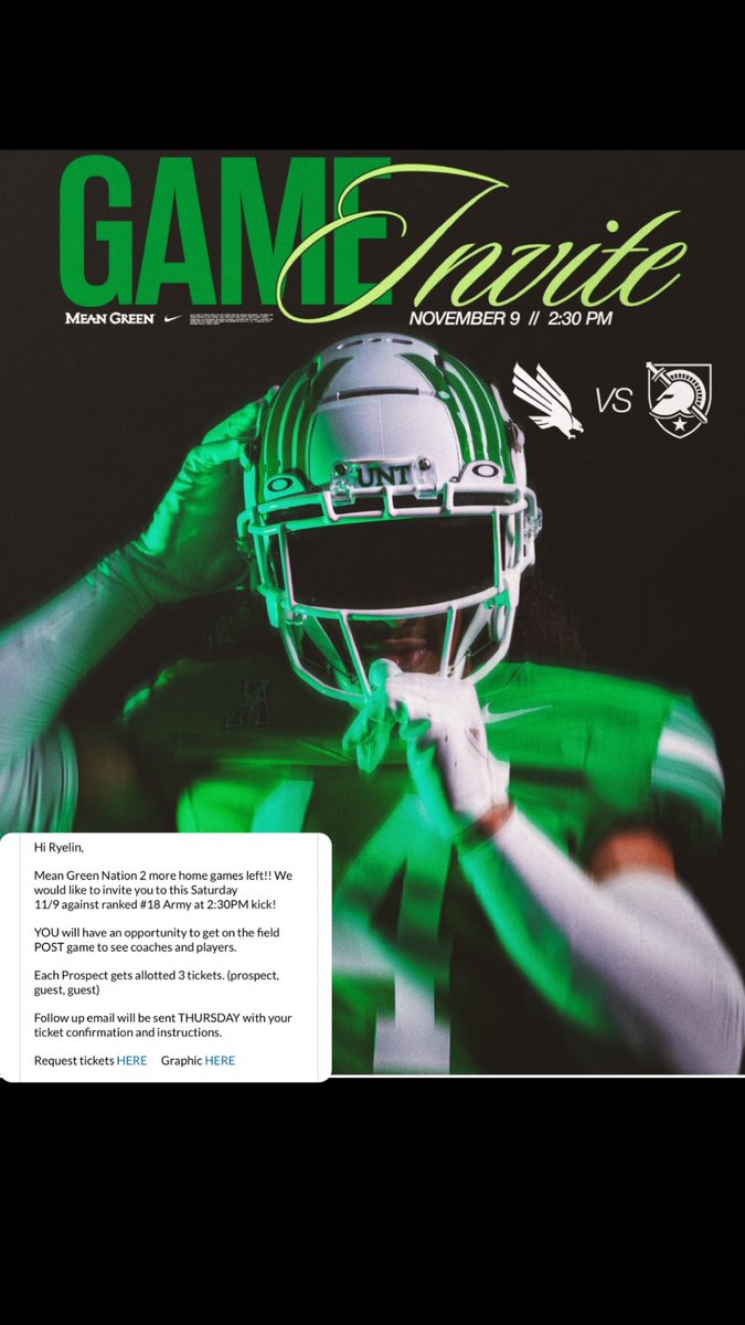 Good atmosphere glad to receive and invite to the university of north Texas game!! <a href="/Dtsheffield3/">Dt Sheffield</a> <a href="/TrustMyEyesO/">⭕️FFERTUNITY</a> <a href="/coachcooper_mhs/">Coach Grant Cooper</a> <a href="/josh_bolfing/">Josh Bolfing</a> <a href="/MHSBearFB/">MHS Bear Football</a>