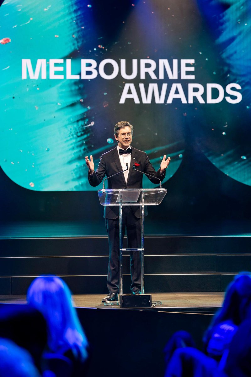 We’re still buzzing from #MelbourneAwards last night 🤩

Huge congrats to the new Melburnian of the Year Rebecca Scott OAM, Young Melburnian of the Year Alex Dekker, and all the category winners!

Read more: bit.ly/3Z09Pmr