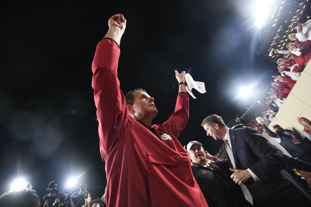 B1Gfootball's tweet photo. That 10-0 feeling 😆

#B1GFootball x @IndianaFootball https://t.co/5YbWsJjlzg