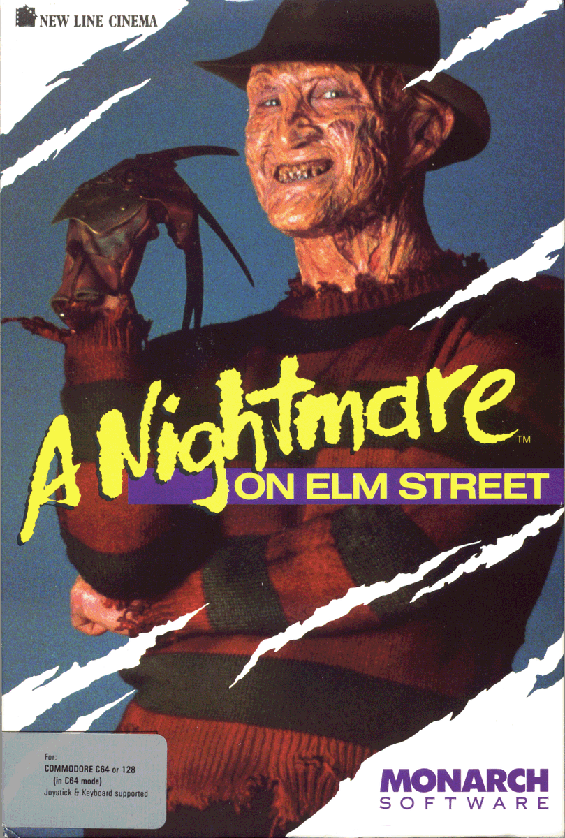 MuseumCommodore's tweet photo. 40 years ago today (November 9th 1984) Nightmare on Elm Street was released in theatres.  You may have seen the movie but did you play the Commodore 64 game? https://t.co/iCtfmlKr0e
