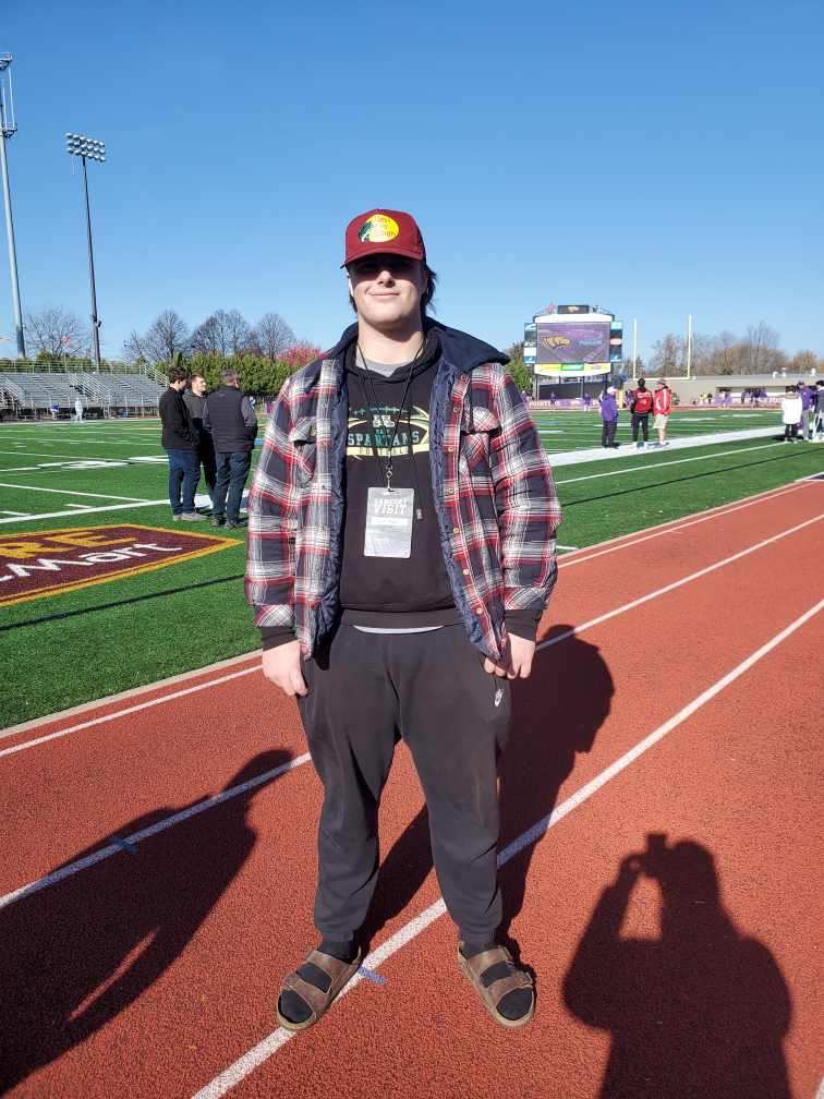 Thanks for a great GameDay visit <a href="/Coach_MSnyder/">Mitch Snyder</a> <a href="/UWSPFootball/">UWSP Football</a>