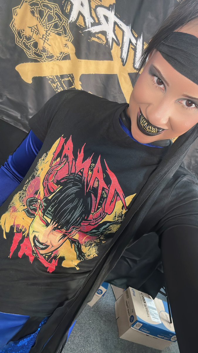 JANAI KAI 🇩🇴🇵🇷 | ジャナイ・カイ (@janai_kai) on Twitter photo Buy this shirt. <a href="/MLW/">MLW</a> 👹 Buy this shirt. <a href="/MLW/">MLW</a> 👹