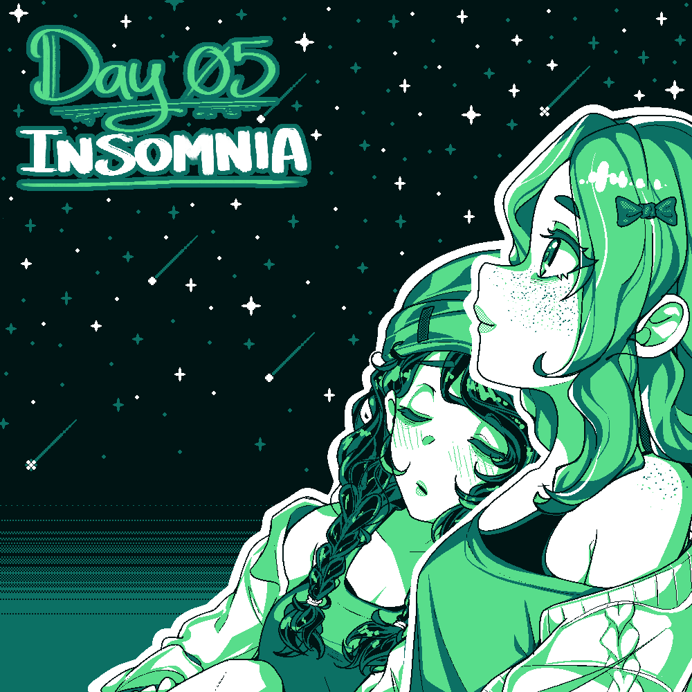 tiredtomboy's tweet photo. I'VE MISSED 𝐒𝐎 𝐌𝐀𝐍𝐘 𝐃𝐀𝐘𝐒!! aaa (┬┬﹏┬┬)
Gonna catch up today!~ #drawvember
#SpilledInk #characterart
Drew the GF and myself for this! @floofy_mess
Insomnia & Narcolepsy!💤 the cutest couple~
Never feel sleepy, never feel awake. 💚🧡
🎨「𝐃𝐀𝐘 𝟎𝟓」・Insomnia https://t.co/a2R76zYsro