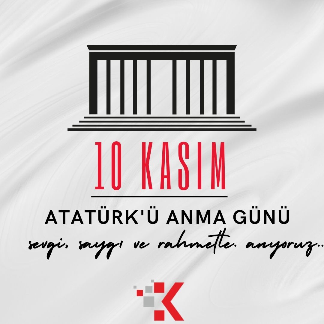 Cumhuriyetimizin Kurucusu Gazi Mustafa Kemal Atatürk'ü, vefatının 86. yıl dönümünde sevgi, saygı ve minnetle anıyoruz.

#10Kasım