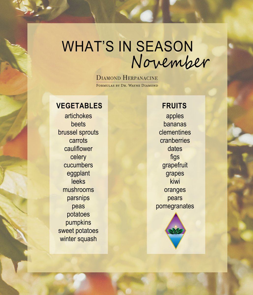 DiamondFormulas's tweet photo. What's in season in November? @DiamondFormulas https://t.co/RRdCYqpvIH