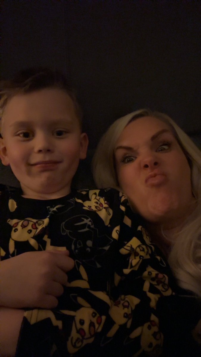 Saturday night sleepover with my grandson…1. How does he keep growing ? 2. When did monopoly have credit cards not paper money and you get 2million for passing go ? 3. How scary is it that 8 year olds can master a phone for silly bedtime photos better than I can? ❤️