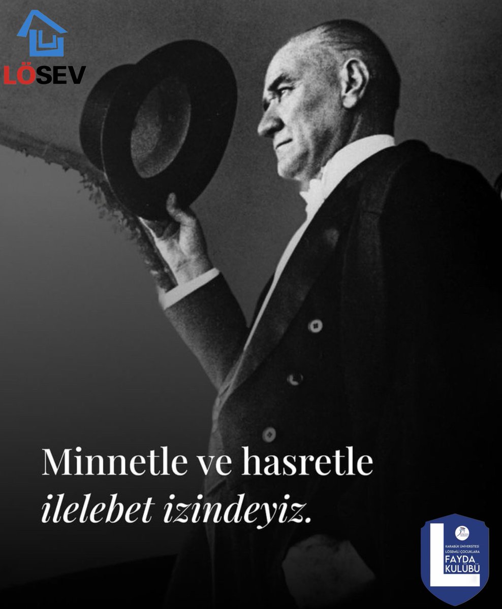 Bugün Gazi Mustafa Kemal Atatürk'ü ve tüm şehitlerimizi rahmetle anıyor; onların bize bıraktığı değerleri yaşatmak için el birliğiyle çalışacağımıza olan inancımızı yineliyoruz. Hep birlikte,çağdaş ve sağlıklı yollara doğru adım atarken,Atatürk'ün izinden yürümeye devam ediyoruz.