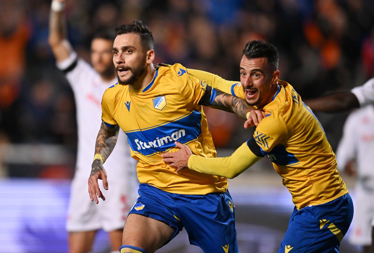 apoelgroup's tweet photo. ΤΑΥΤΟΤΗΤΑ ΑΓΩΝΑ:
ΑΠΟΕΛ 2-1 ΦΙΟΡΕΝΤΙΝΑ (UECL - L/Phase MD3)
https://t.co/sObzzJa183
#APOVFIO https://t.co/sQ9GA9Il8X