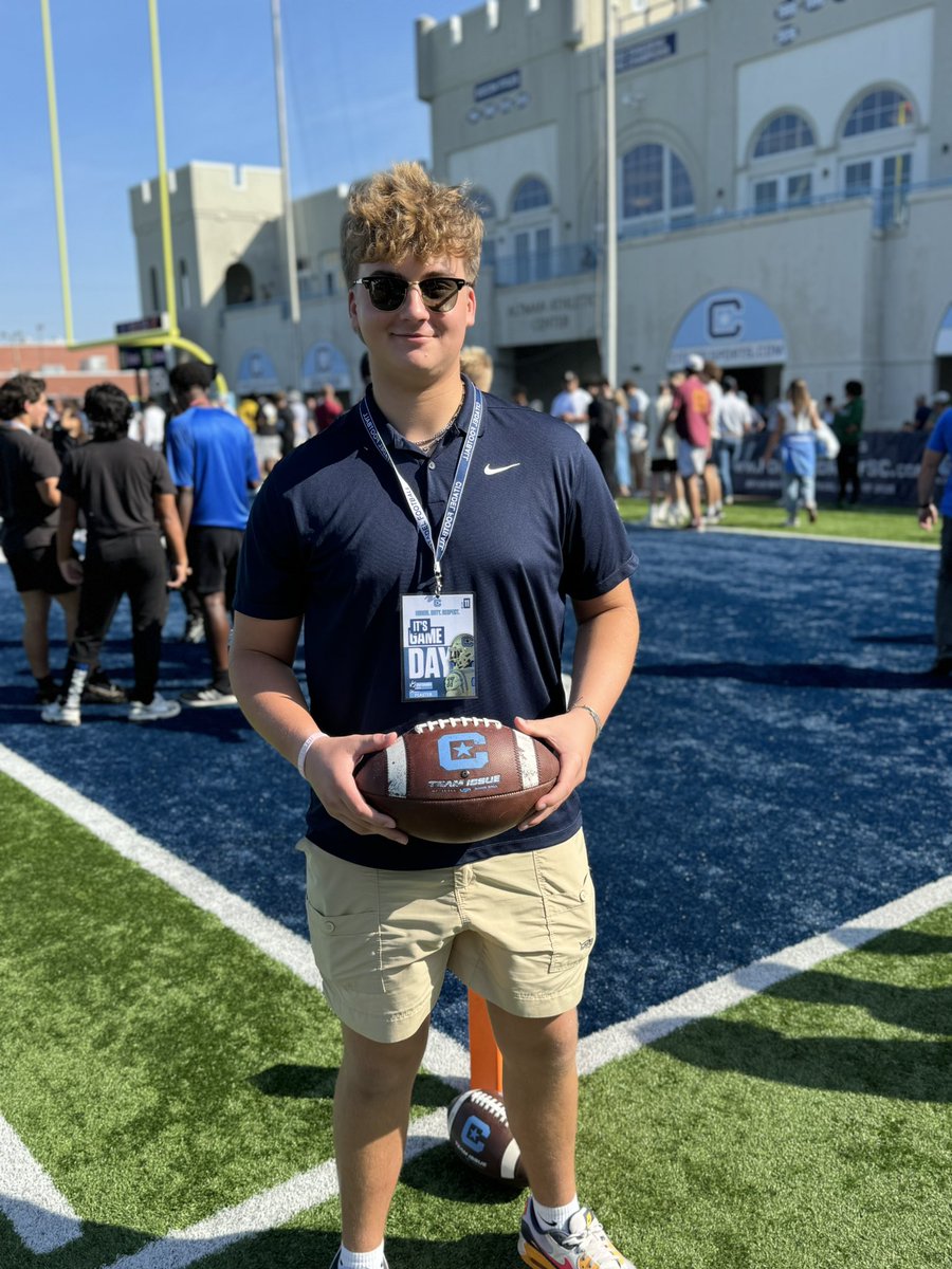 Mason Feaster (@masonfeaster) on Twitter photo Great time at the Chattanooga @ Citadel game. Thank you <a href="/CitadelFootball/">The Citadel Football</a> and <a href="/KoachDrayton/">Maurice Drayton</a> for the invite and giving me the opportunity to experience Bulldog Football!🙏🏼 Great time at the Chattanooga @ Citadel game. Thank you <a href="/CitadelFootball/">The Citadel Football</a> and <a href="/KoachDrayton/">Maurice Drayton</a> for the invite and giving me the opportunity to experience Bulldog Football!🙏🏼