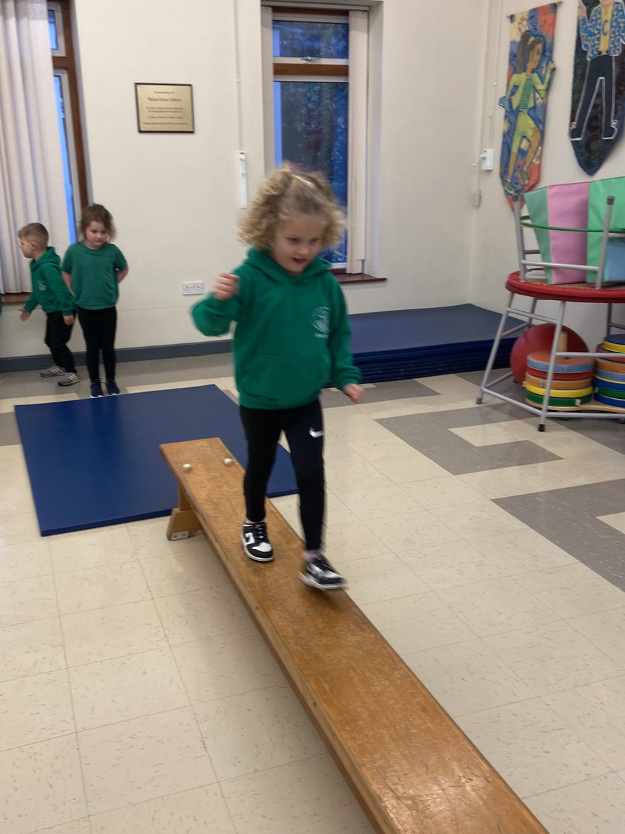 We are loving our PE sessions each week and we’re getting much more confident using the benches. <a href="/StMarysCIW/">St Mary's Church in Wales Primary School, Brynmawr</a>  #smciwconfident #smciwhealthy