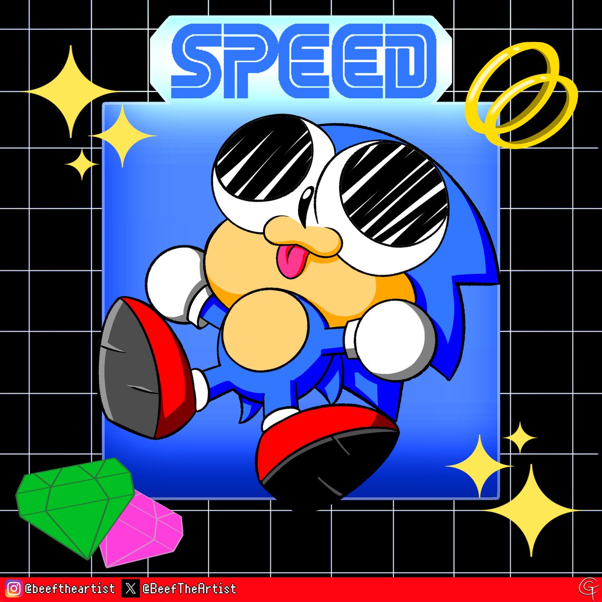BeefTheArtist's tweet photo. ✨ Sonic The Hedgehog ✨ 

What a cute lil quick fella
(Speedpaint will be posted below)

#Sonic #sonicfanart #cute #art #digitalart #Sega #gaming #retro https://t.co/KWUXNcddjp