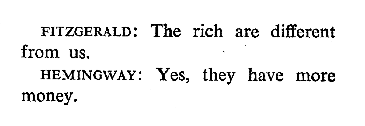 Hemingway was that one friend