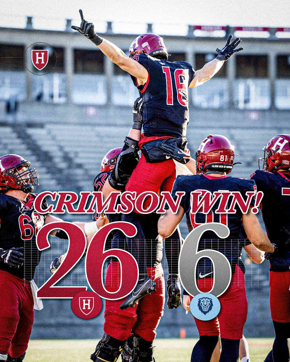 Harvard Football tweet media