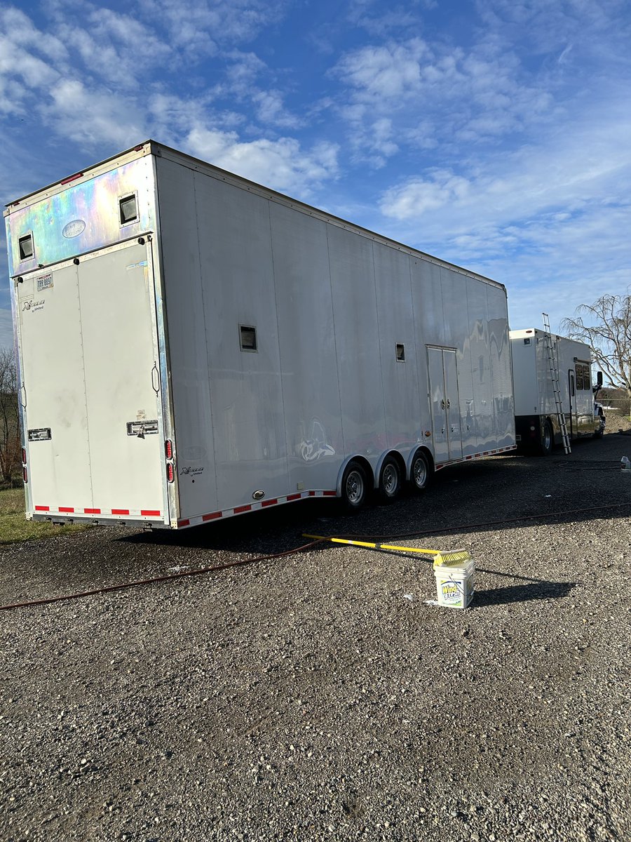Is it just me or do trailers quadruple in size when you start washing them?