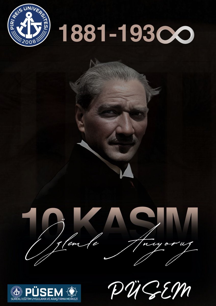 We commemorate our Great Leader Mustafa Kemal Atatürk with respect and gratitude on the anniversary of his passing to eternity.

Ulu Önderimiz Mustafa Kemal Atatürk'ü ebediyete intikalinin yıl dönümünde saygı ve minnetle anıyoruz.