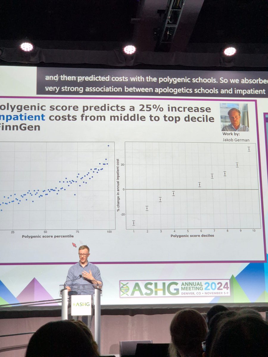Had an absolute blast at #ASHG24 this year. Met some incredible people and have had a lot of interesting discussions about #GenCost, #PathWAS and other cool science! Also delighted that my talk on Friday seems to have garnered a positive response!