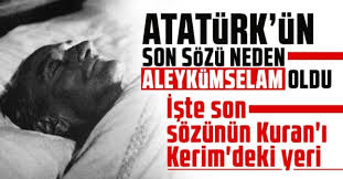 tsumut71's tweet image. Atatürk'ün son sözü: “Aleykümesselam”

1⃣- Bir önceki su aldırma operasyonundan sonra komaya giren Atatürk’ün yorgun bünyesi tekrar (üçüncü kez) su alınmasını kaldırabilecek miydi? Doktorlar bu işin mümkün olduğunca geciktirilmesinden yanaydılar.
