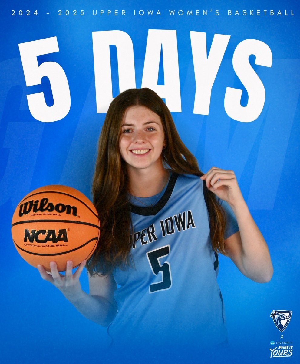 🚨Game day is only 5️⃣ days away🚨

#UIU | #FeathersUp | #ALLin