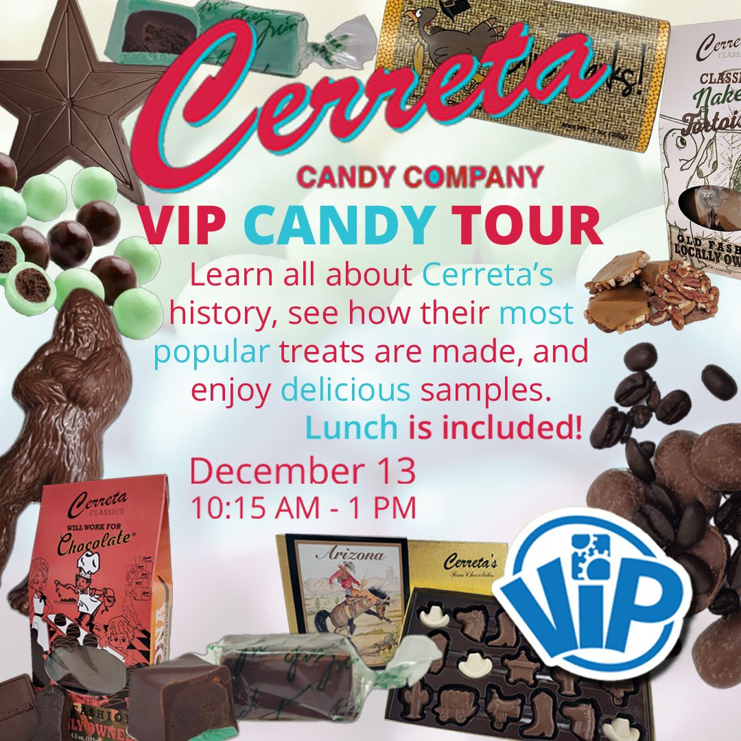 Don't miss out on a SWEET opportunity  to get a tour of how candy is made the old fashioned way! RSVP at buff.ly/3YGq7PN 

#blueprinted #bpedaz #blueprintnonprofit #vip