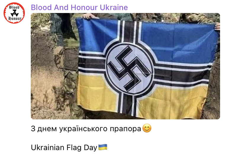 A member of "Blood and Honour Ukraine" also took part in this <a href="/DI_Ukraine/">Defence Intelligence of Ukraine</a> operation with the (neo-Nazi) Russian Volunteer Corps. RVC leader "White Rex" lectured B&amp;H🇺🇦 in August, within days of attending the "Nation Europa" conference in Lviv led by Nazis from Azov and <a href="/DI_Ukraine/">Defence Intelligence of Ukraine</a>