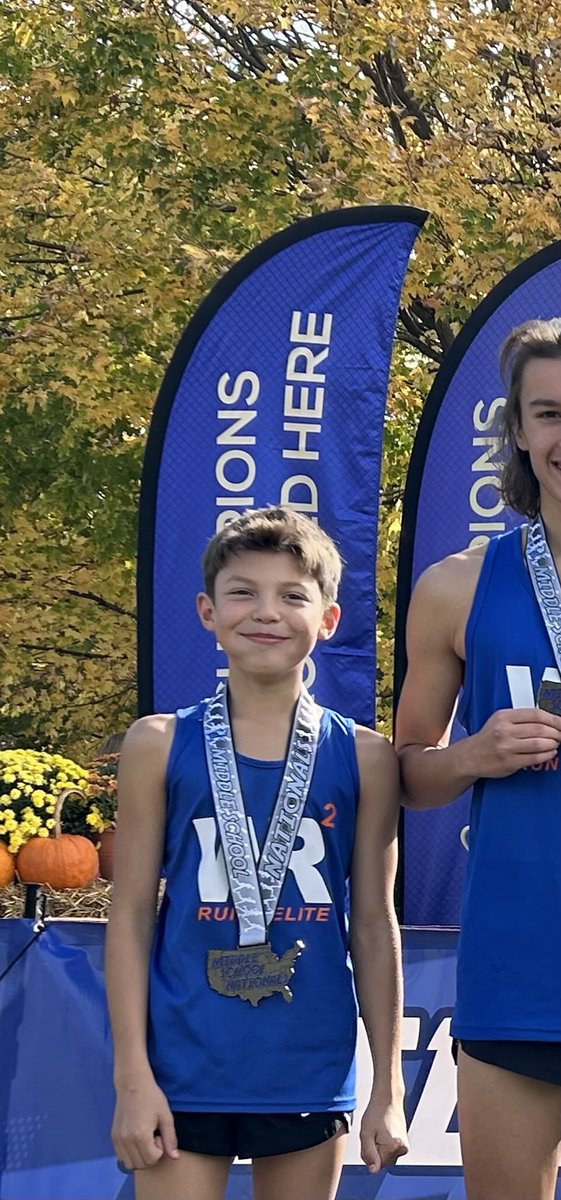 Magnus with a stellar run today!  Magnus with another Top 10 performance (9th) in the 3k. Proud of you fella!