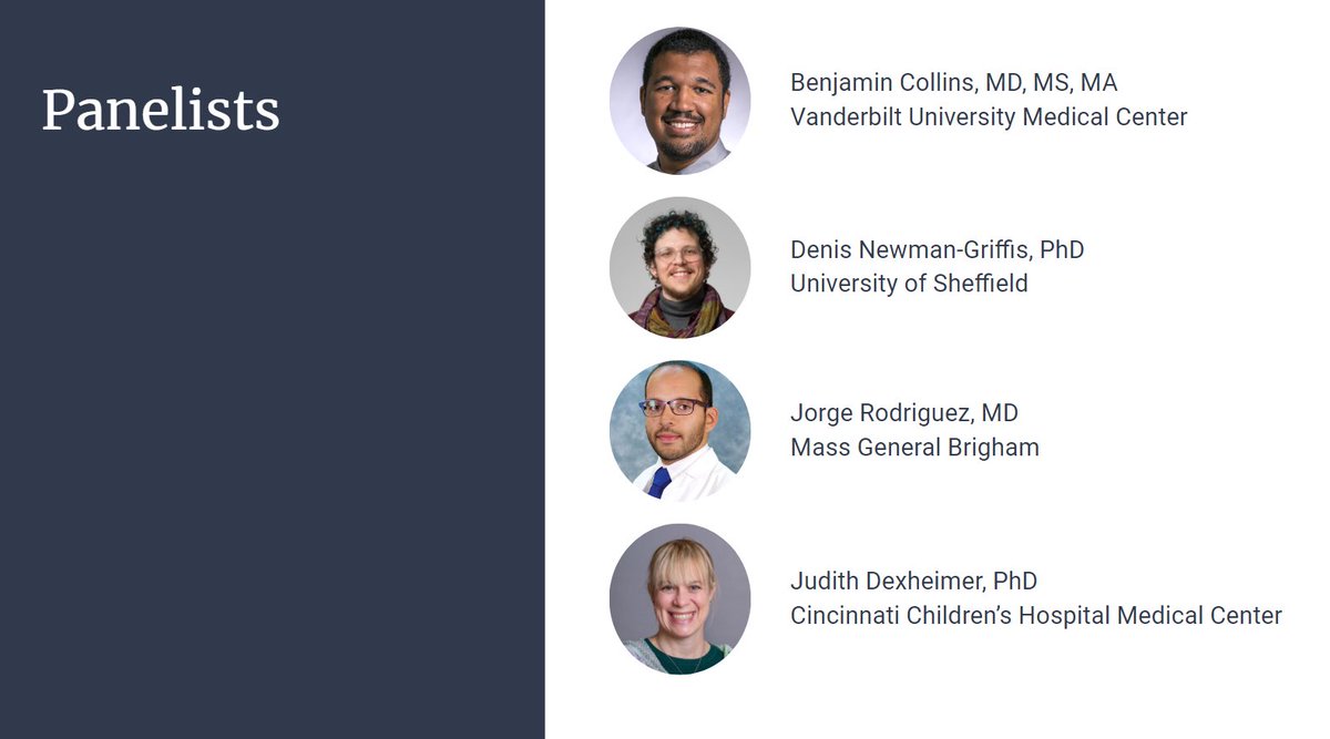Vipina K Keloth (@vipina_keloth) on Twitter photo ๐ #AMIA2024 attendees ๐ After lunch head to W14 - Applying inclusive language in the era of LLMs. ๐Weโve an amazing agenda: panel, group discussion, and flash poster presentations! Donโt miss out on this opportunity to engage and learn ๐<a href="/shefali_h/">Shefali Haldar ๐ shefali@hci.social</a> <a href="/TLeungMD/">Tiffany I. Leung</a> <a href="/drgriffis/">Denis Newman-Griffis ๐ณ๏ธโ๐</a> ๐ #AMIA2024 attendees ๐ After lunch head to W14 - Applying inclusive language in the era of LLMs. ๐Weโve an amazing agenda: panel, group discussion, and flash poster presentations! Donโt miss out on this opportunity to engage and learn ๐<a href="/shefali_h/">Shefali Haldar ๐ shefali@hci.social</a> <a href="/TLeungMD/">Tiffany I. Leung</a> <a href="/drgriffis/">Denis Newman-Griffis ๐ณ๏ธโ๐</a>