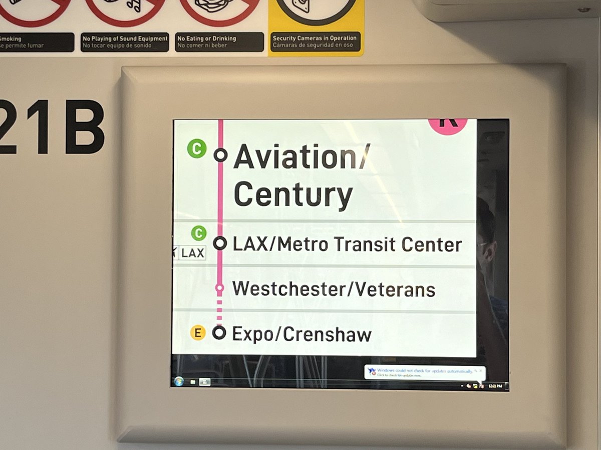 jeffk8's tweet photo. Yeah, why not ride the entire newly-formed @metrolosangeles south K-Line (and the new C-line routing, too)? https://t.co/FZLS194HFr