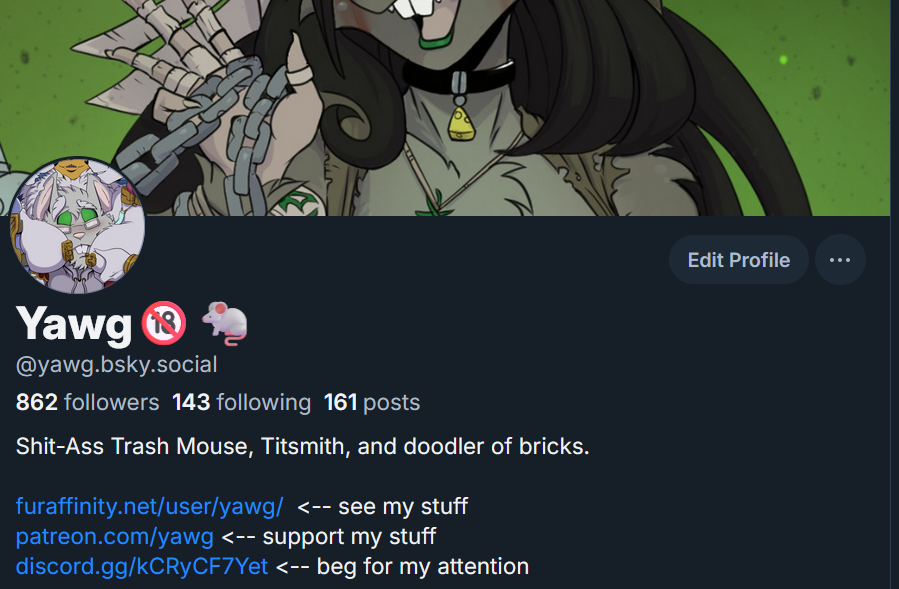 Oh, hey, just thought I'd mention I'm posting over here now!