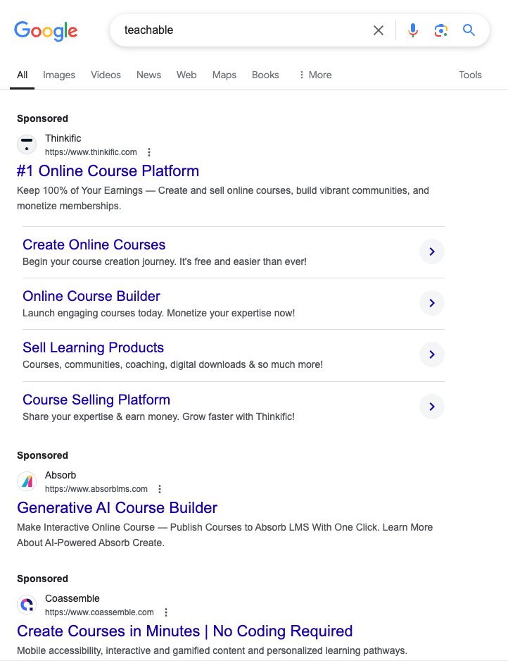 When every single result above the fold is an ad for something you didn't search for... How can they pretend this is a good experience?