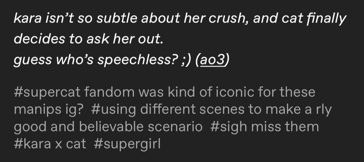 mitskimm's tweet photo. things i miss about tumblr (the tags!) and the supercat fandom :< https://t.co/8wqwNWtpCg
