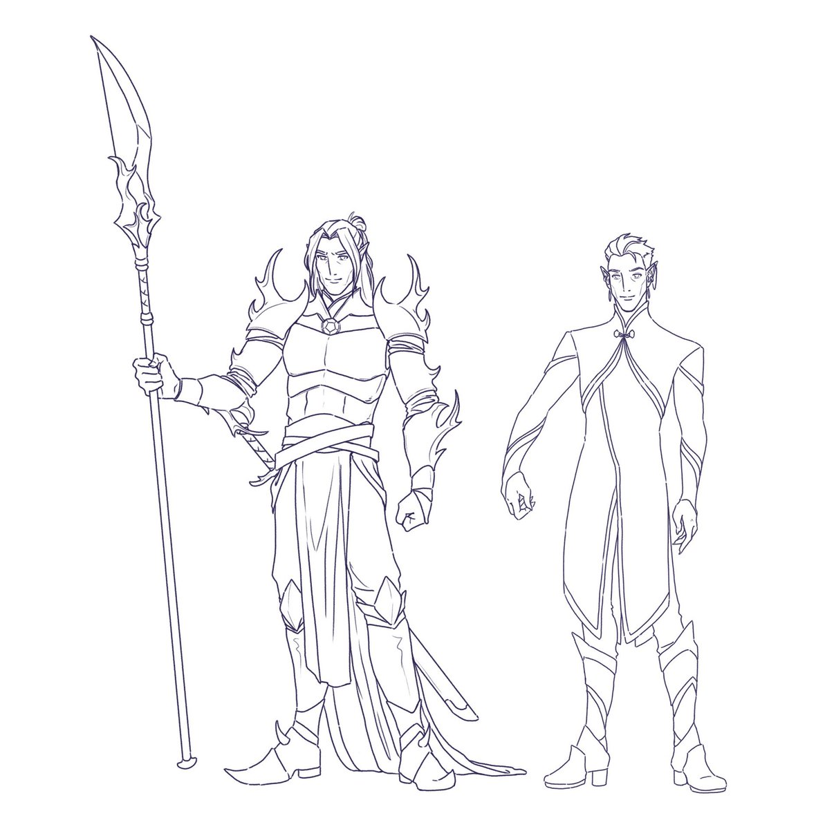 allimannimal's tweet photo. I forgot I threw down some lines for a Verin design when I was doing my M9 series a while back!

He’s a dork, your honor 💜
#criticalrolespoilers #criticalrolefanart #criticalrole https://t.co/NNxgDmjHIn
