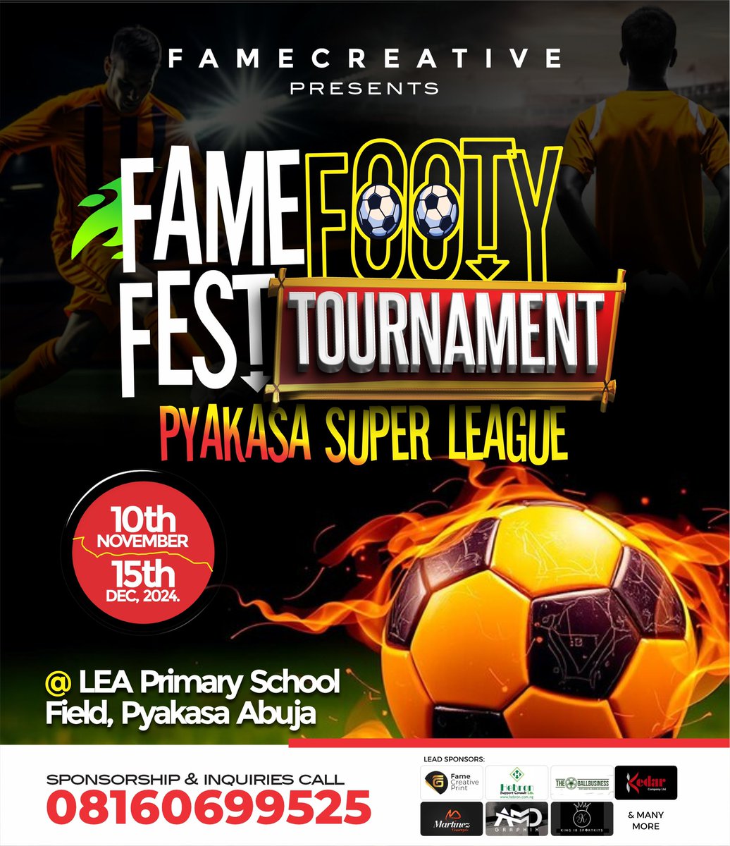 FameFootyFest's tweet photo. Fame Footy Fest Tournament 
we goo tomorrow 
@footballtweet https://t.co/tXTFhPWhCs