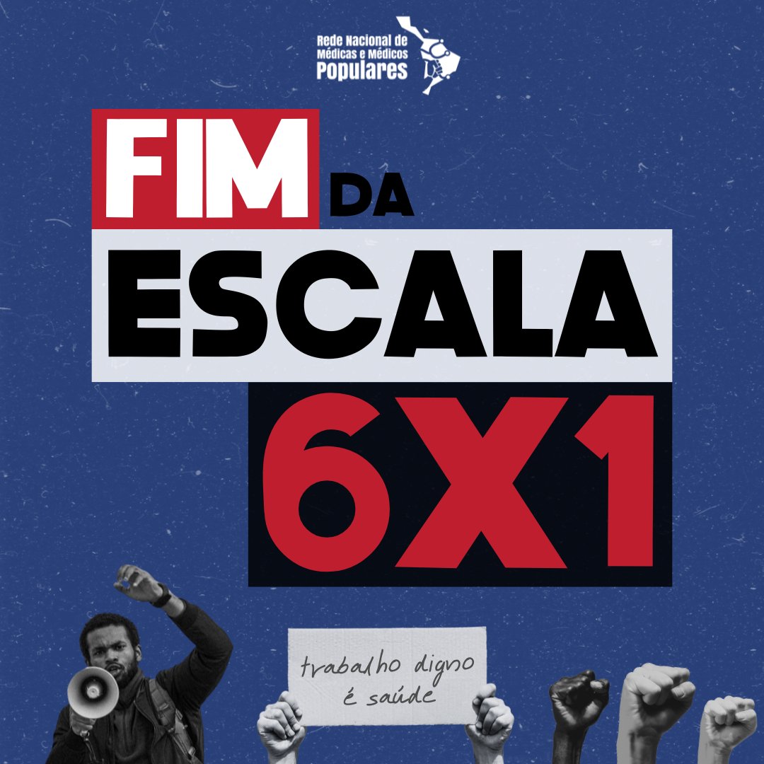 Trabalho digno é saúde. A escala de trabalho de 6 dias para 1 dia de folga é desumana, atinge diretamente a saúde de milhões de trabalhadores e trabalhadoras que vivem nesse regime de exaustão.

Todo apoio a luta organizada dos trabalhadores e das trabalhadoras!