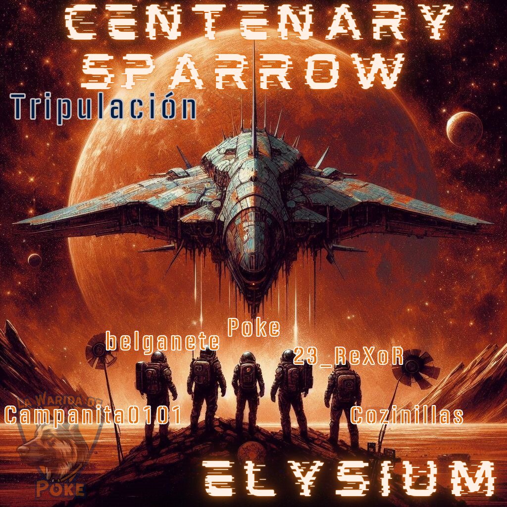 Buenas noches familia, os presentamos la tripulación del "Gorrión Centenario" para <a href="/ElysiumRust/">Elysium</a>. No sabemos si llegaremos a la luna, pero lo que nos vamos a reír...
#lawaridadepoke #rust #gorrioncentenario #elysium