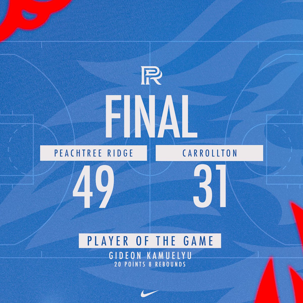 “Good team Victory!!!
Game ☝️in the books! 
#AGGRESSORS
#TakeTheNextStep🪜 
#JustWatch👀
