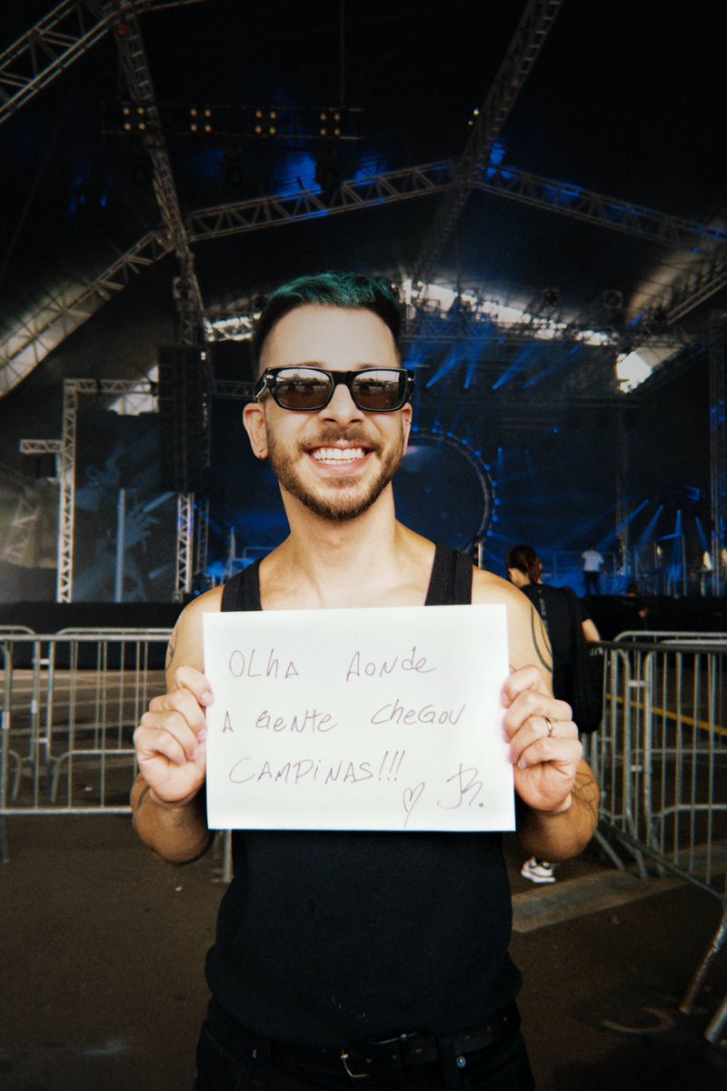 olha aonde a gente chegou, campinas! 💚 estreia da #solotour