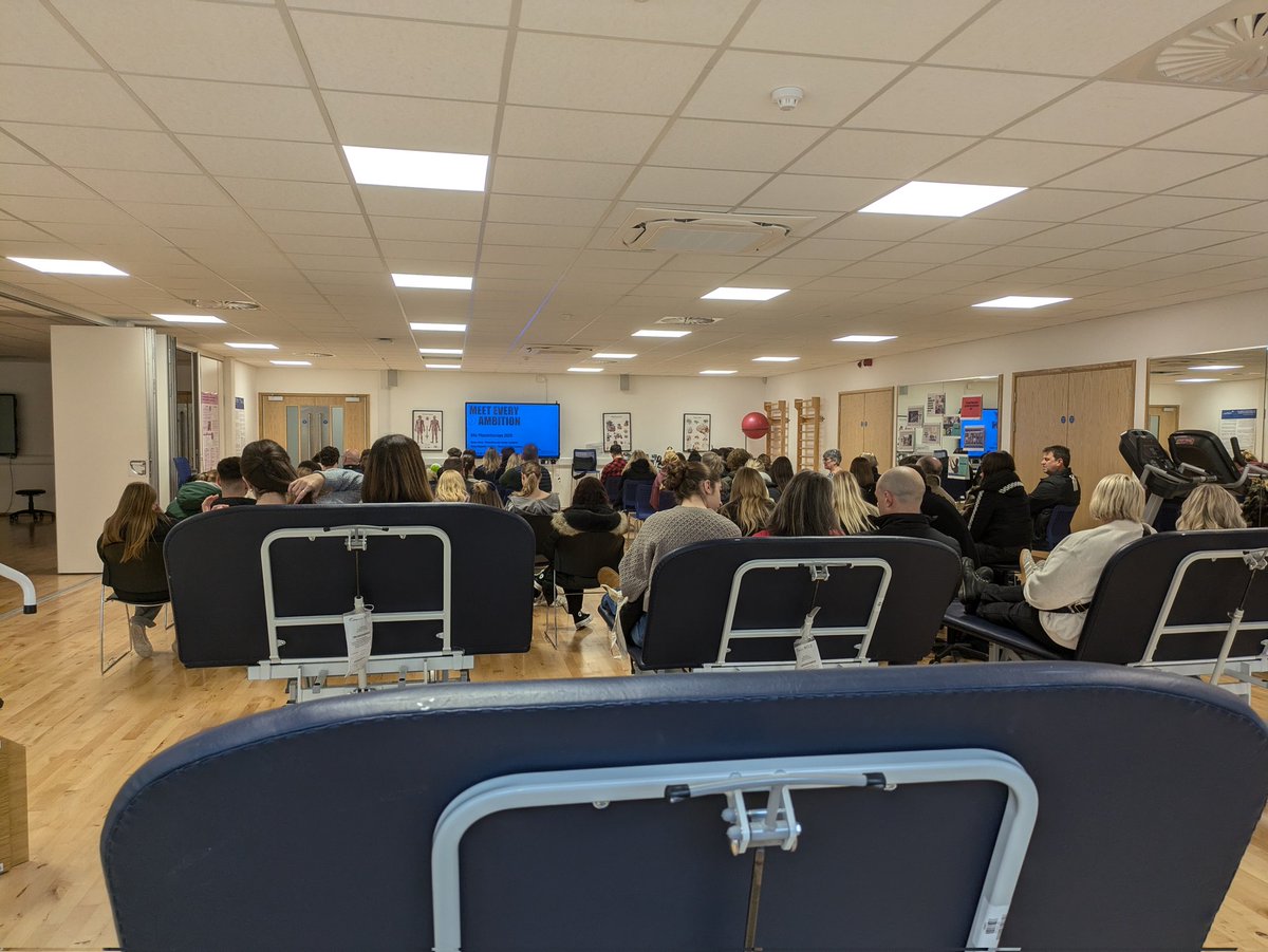 Lovely to meet so many prospective physio students today.