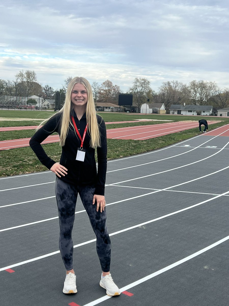 Awesome #unofficial visit <a href="/BallStateTFXC/">Ball State Track & XC</a> with <a href="/CoachAWheatley/">Adrian Wheatley</a>, Coach Riggs and some of the Ball State jumpers/runners!  It was great experience!! Loved the campus!