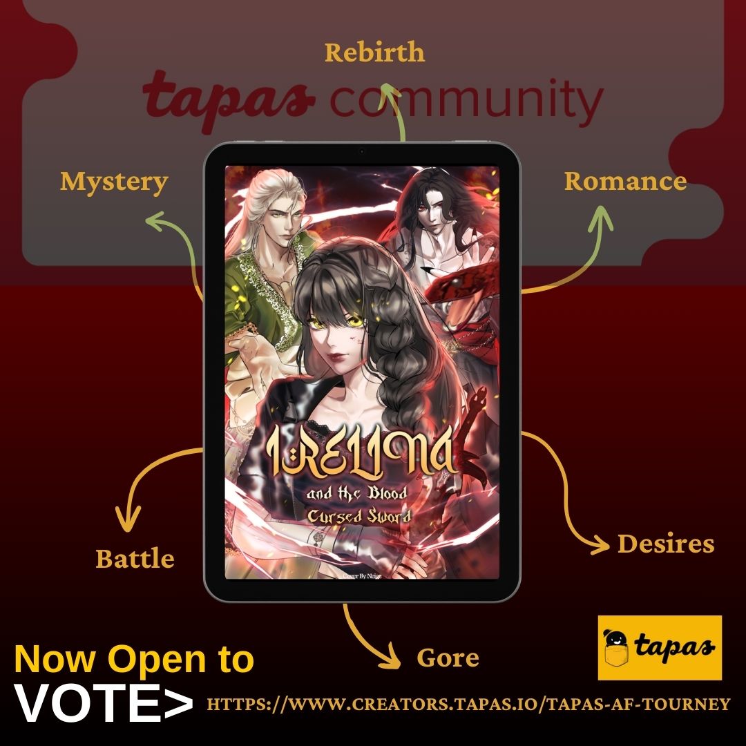 kimdiok35's tweet image. Here's a short role play from Irelina's story, Knock, knock Dear Author at tapas.io/episode/3347284. 
Please support Irelina and the Blood Cursed Sword via Voting at creators.tapas.io/tapas-af-tourn…. My success is your success too. 🥰📷 
#novels 
#readerscommunity 
#writerslife