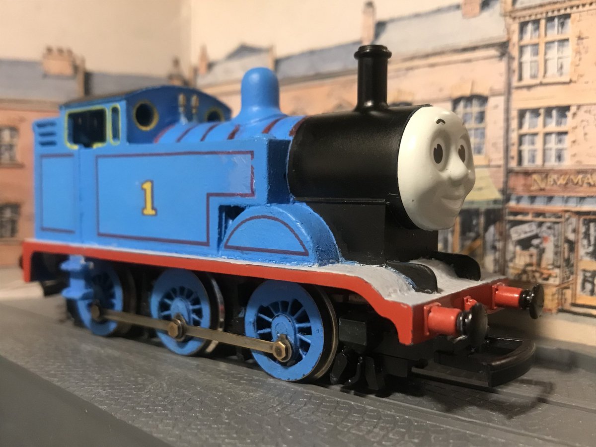 Here is my Custom Hornby Thomas that is a body shell of the Thomas