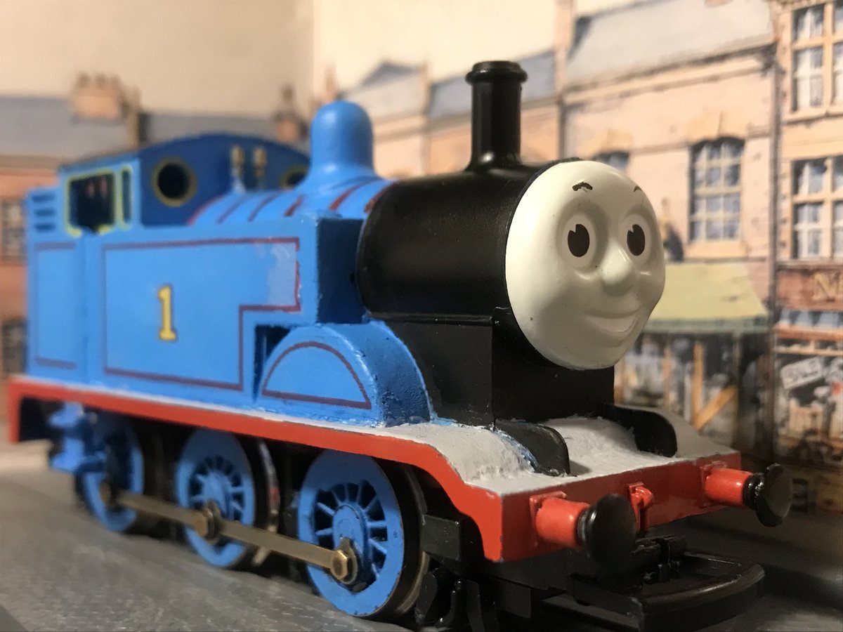 Here is my Custom Hornby Thomas that is a body shell of the Thomas