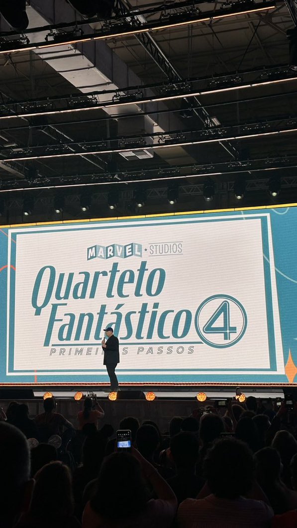 TheKoalition's tweet photo. The Fantastic Four: The First Steps
#D23 #DisneyAnimation #disneybrazil #disneybrasil #D23Brasil #D23brazil #Marvel #MCU #MarvelStudios #MarvelTelevision #TheFantasticFourFirstSteps #TheFantasticFour https://t.co/yUkaET8Ik8