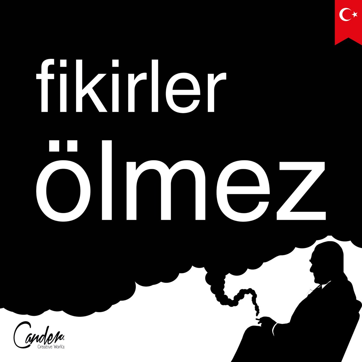Fikirlerinden ve duygularından ilham aldığımız ölümsüz kahraman…

#10Kasım #MustafaKemalAtatürk #Atatürk #CanderCreativeWorks #Cander