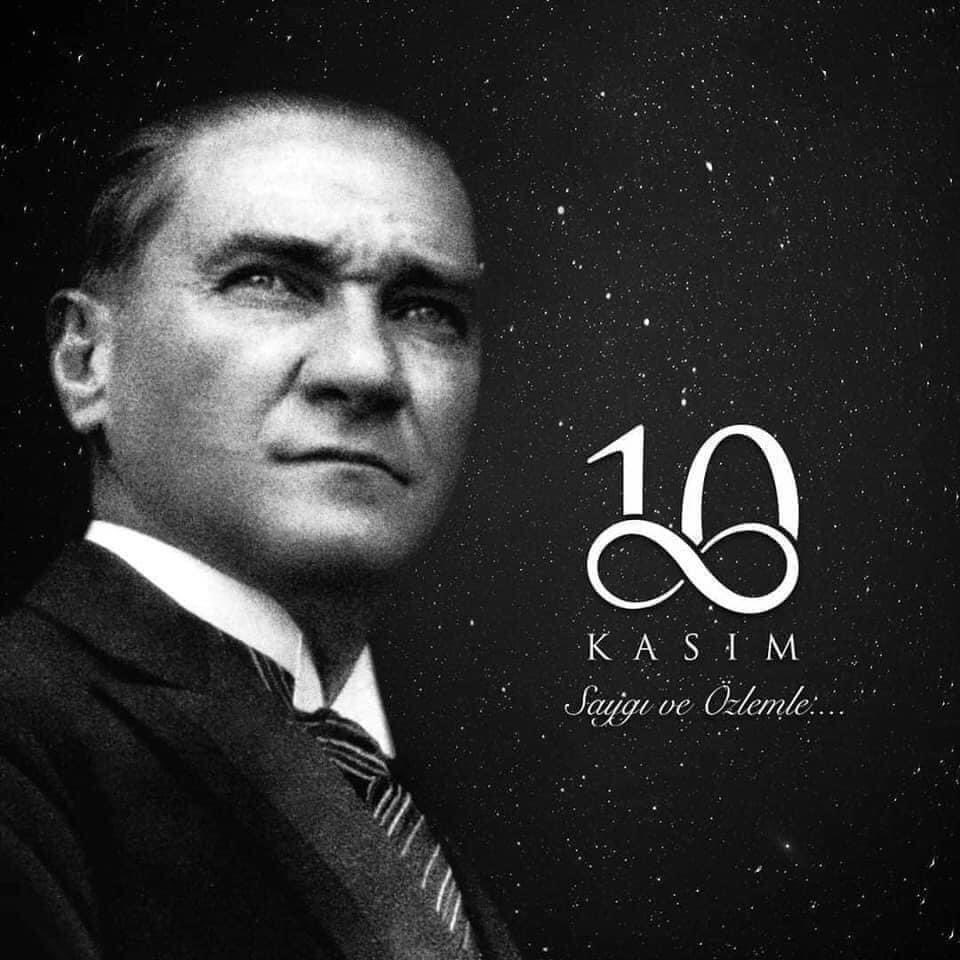 Cumhuriyetimizin kurucusu Mustafa Kemal Atatürk’ü vefatının 86.yıldönümünde saygıyla anıyorum. 

#10kasım193oo