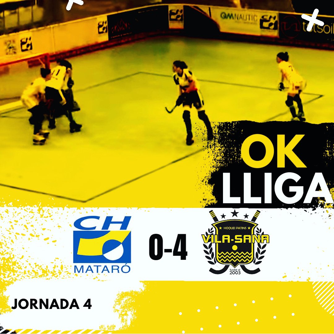 🟡Resultat del partit d’OK LLIGA (Jornada 4):

⚔️CH MATARÓ0️⃣-4️⃣CP VILA-SANA

🟡Felicitats noies!🔝

#esport #hoquei #deporte #esportfemeni #hoqueivilasana #partits #competicio