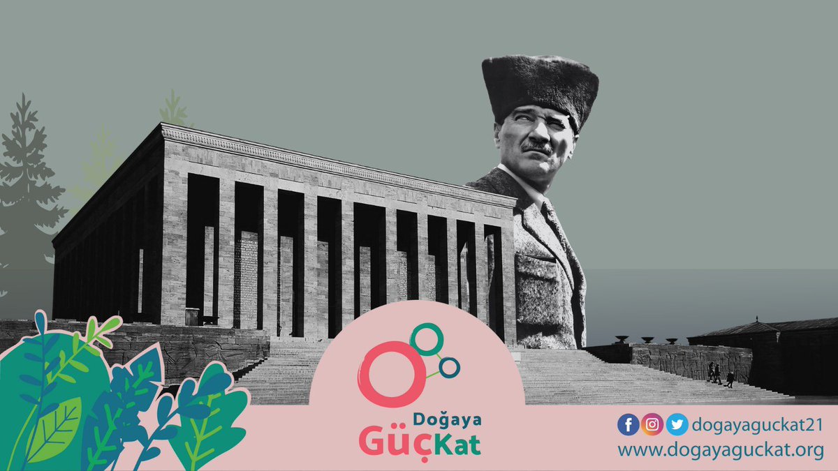 Atatürk'ün bize bıraktığı eşsiz doğa mirasını korumak için çalışıyor, O'nu daima saygı ve minnetle anıyoruz.