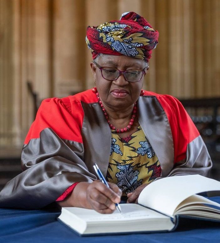 Dr. Ngozi Okonjo-Iweala faces no opposition as she emerges as the only candidate for the position of Director-General of World trade Organization.

Dr. Ngozi Okonjo-Iweala is the first woman and the first African to head the World Trade Organisation.