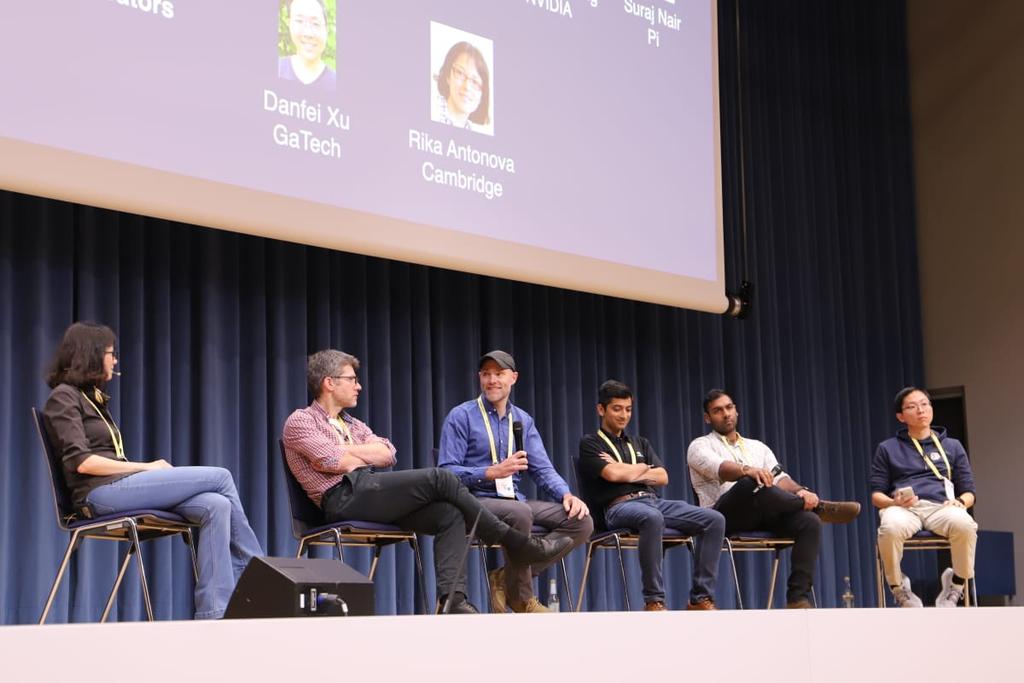 #CoRL2024 is over now. 
I hope you enjoyed it as much as I did! Amazing meeting! Many thanks to the organizers, sponsors, demo presenters and all participants for making it an unforgettable experience. 
Save journey to everybody!
PS: Here a shot from our inspiring industry panel: