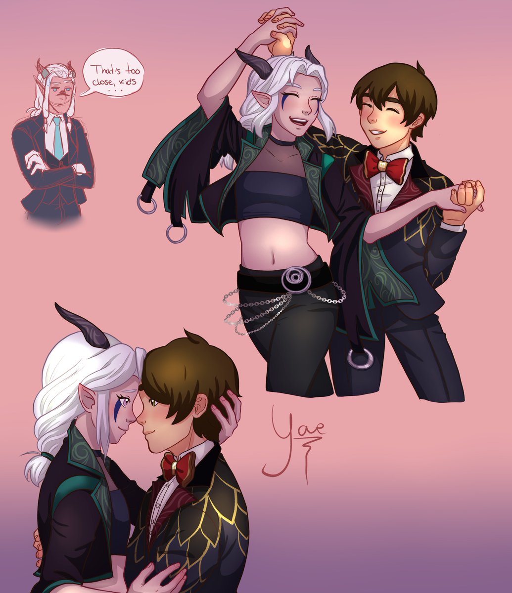 Loona_nueva's tweet photo. Red Carpet Rayllum ... ft.Runaan 😂
It's been a long time since I drew Arc 1 version
How nostalgic ☺️
#GiveUsTheSaga #ContinueTheSaga #Greenlightarc3 #Rayllum #Xadia #TheDragonPrince @thedragonprince  #fanart https://t.co/j9mHKH6zAb